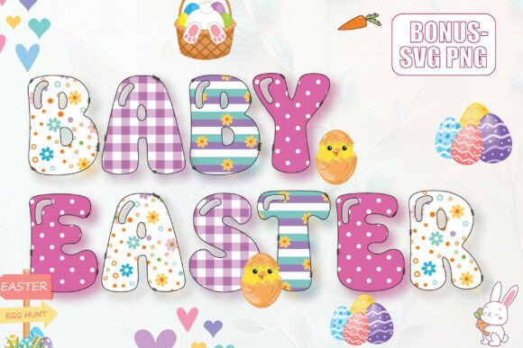 Baby Easter Spring Alphabet Set: A Designer's Guide