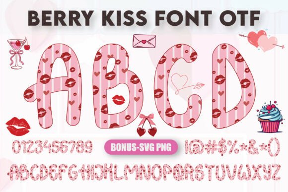 Berry Kiss: A Sweet Typography Choice for Modern Designers