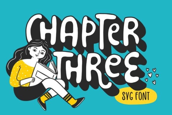 Chapter Three Font: Elevate Your Design with Hand-Drawn Style