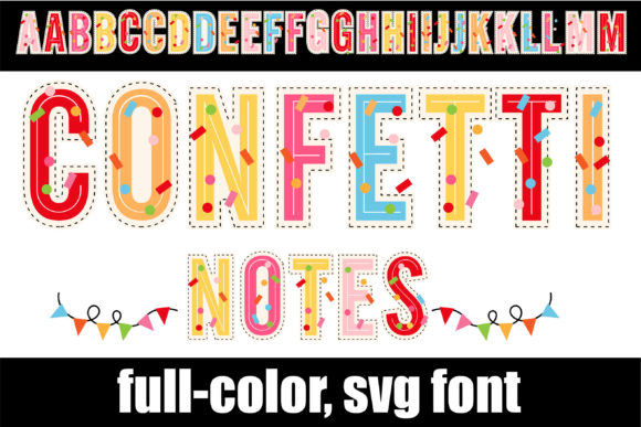 Confetti Notes: Elevate Your Festive Design Projects