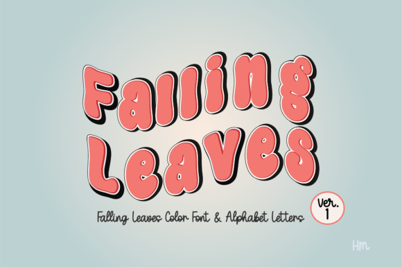 Falling Leaves Orange: A Vibrant Font for Modern Design