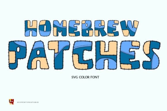 Homebrew Patch: A Playful Color Font for Creative Projects