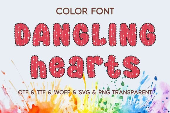 Infuse Playful Romance into Your Designs with Dangling Hearts