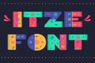 Itze: A Vibrant Font for Culturally Rich Design