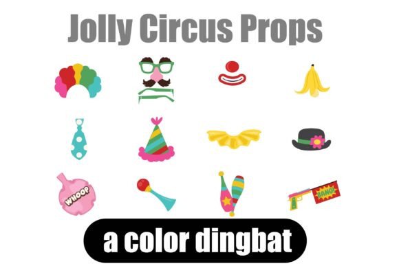Jolly Circus Props: Instant Design Flair