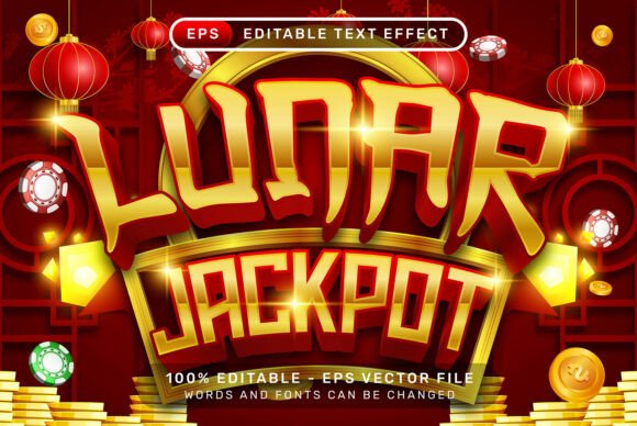 Lunar Jackpot 3D Text Effect: A Designer's Guide
