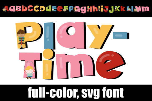 Playtime: A Colorful Font for Vibrant Design