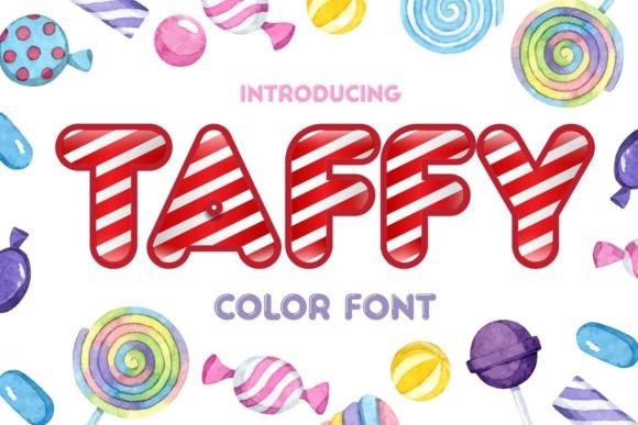 Taffy: The Color Font That Makes Your Designs Pop